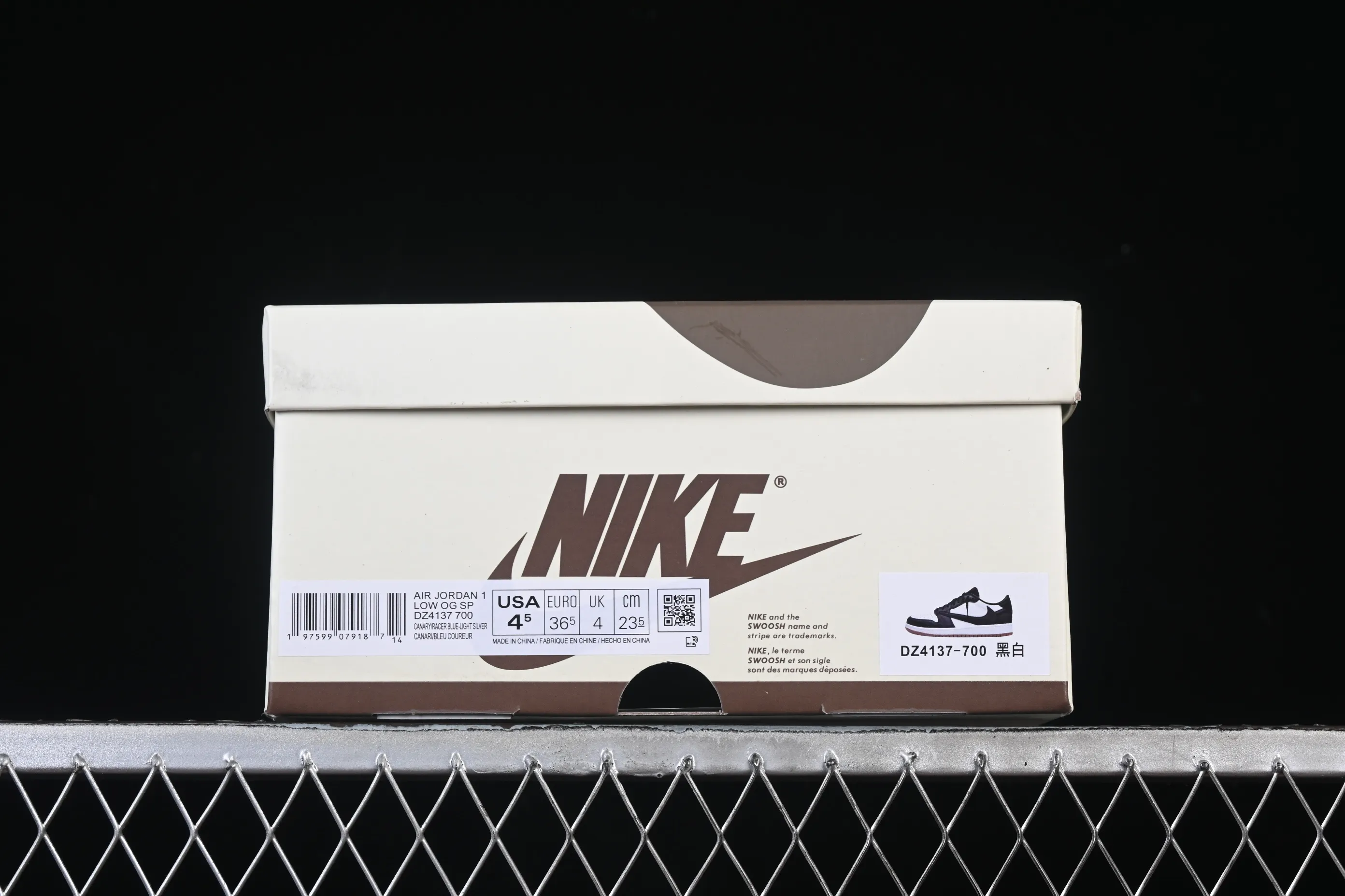 All categories Air Jordan Jordan series basketball shoes Air Jordan 1 Low Travis Scott x Air Jordan 1 Low OG AJ1 Joe 1 undercut low DZ4137-700